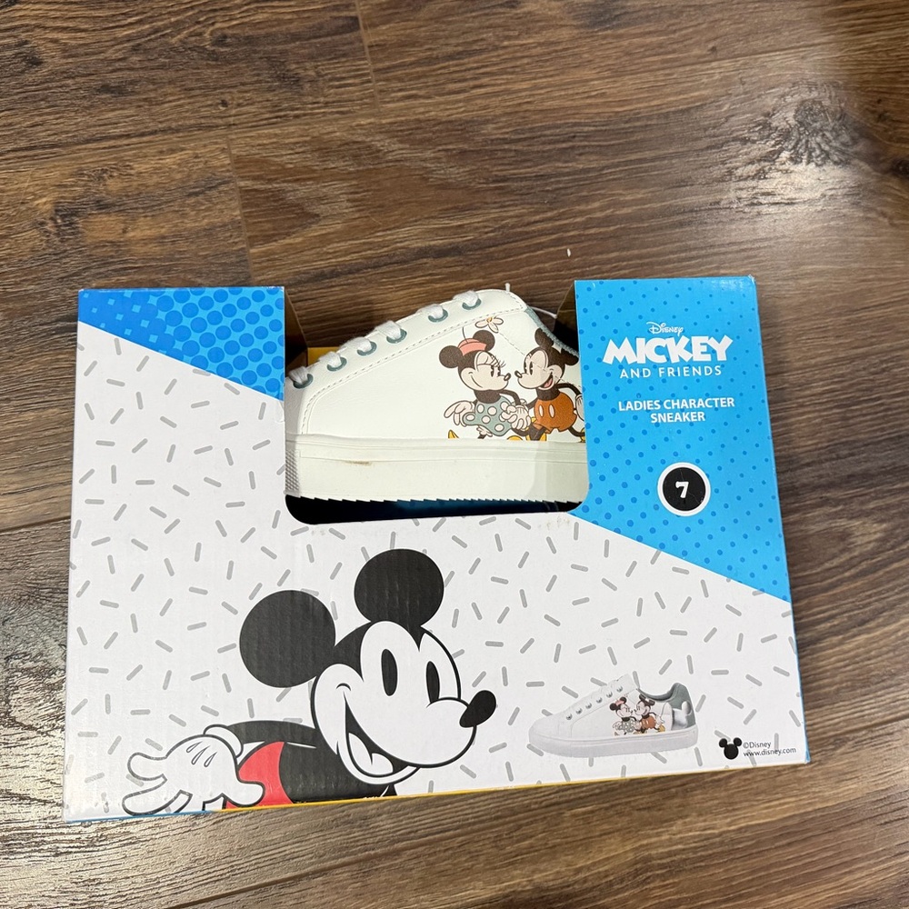 Disney Mickey and Friends Kids Sneakers - Cream